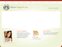 Tablet Screenshot of momsupport.org